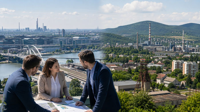 kompakte Grenzregion, lokaler Betrieb und mehrsprachige Beratung