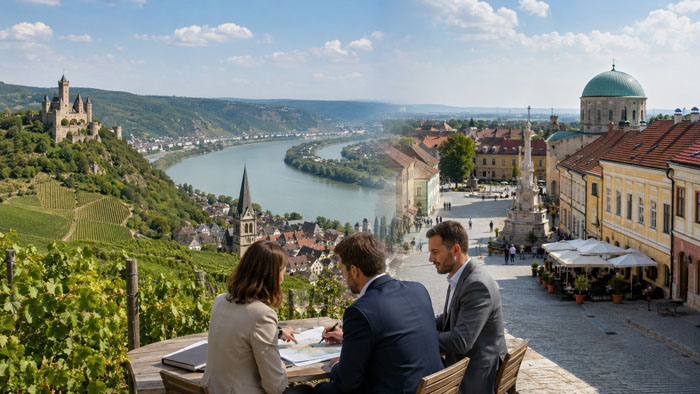Regionale Wirtschaftsräume in Saarland und Vas, Szombathely und der westungarische Grenzraum im Vergleich